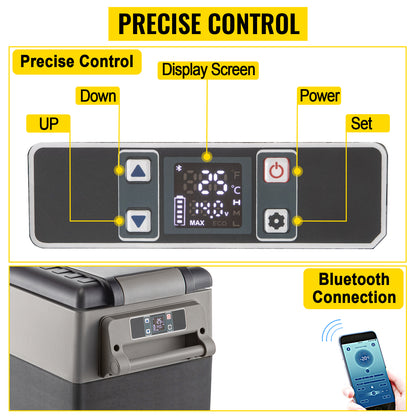 Survival Now™ Portable Compressor Car Refrigerator