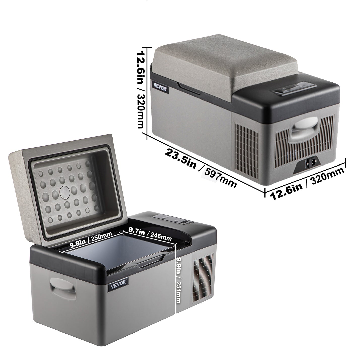 Survival Now™ Portable Compressor Car Refrigerator