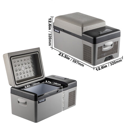 Survival Now™ Portable Compressor Car Refrigerator