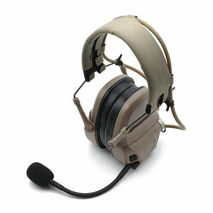 Full Digital Tactical Headset with Dual DPS & Noise Reduction